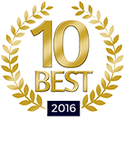 10 Best 2016 for Client Satisfaction